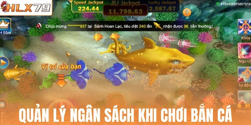 Quản lý ngân sách khi chơi bắn cá HLX79