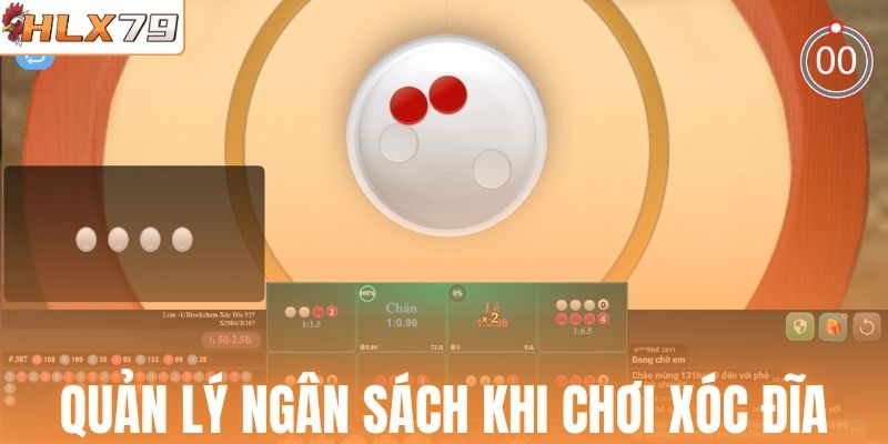 Quản lý ngân sách khi chơi Xóc Đĩa HLX79
